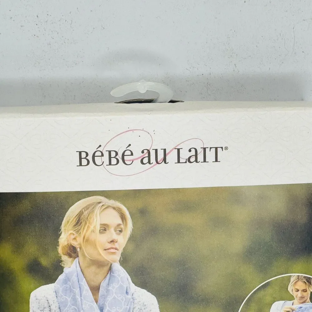 Bebe Au Lait Nursing Scarf 100% Cotton Muslin 2-in-1 Infinity‎ Breastfeeding NEW